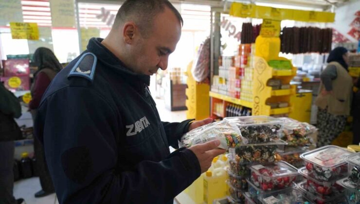 Erdemli’de zabıta ekiplerinden bayram öncesi denetim