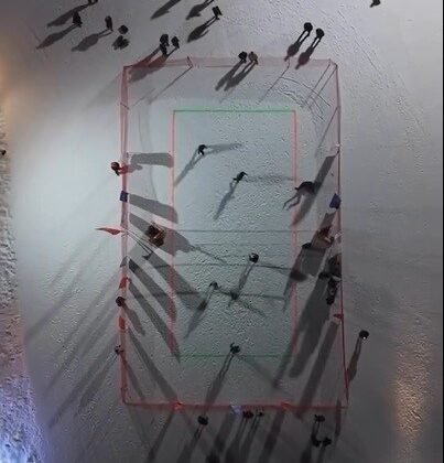 Ergan Dağı’nda kurumlar arası kar voleybolu heyecanı