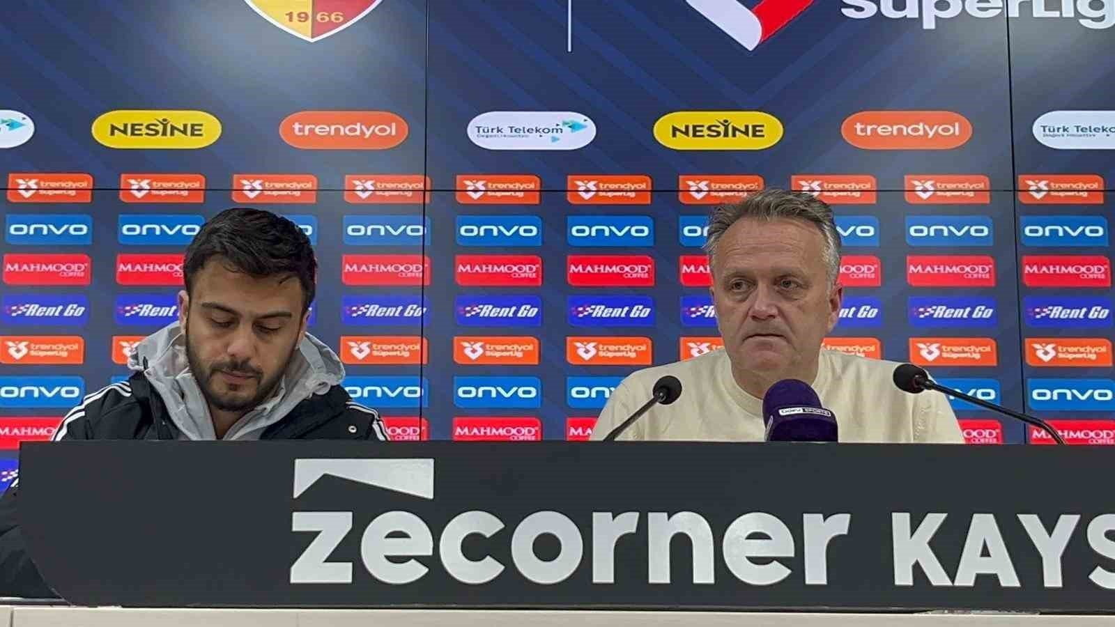 Erling Moe: “Hakem kararları noktasında şanslı olan taraf değildik”