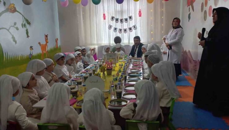 Erzincan’da minikler “Tekne Orucu” heyecanı yaşadı