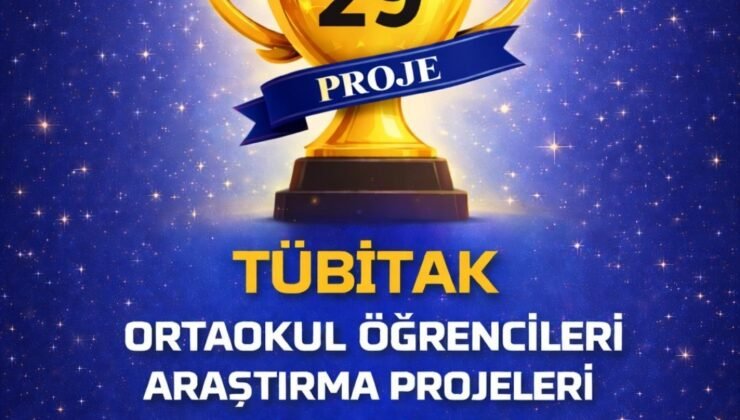 Erzurum, TÜBİTAK ortaokul proje yarışmasında bölge birincisi oldu