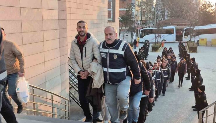 Eskişehir merkezli 18 ildeki dev dolandırıcılık operasyonunda