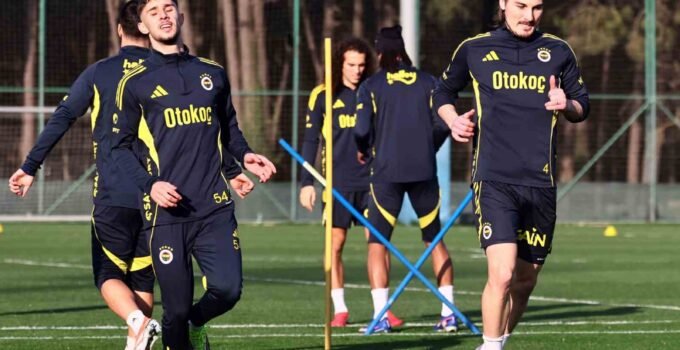 Fenerbahçe, Gaziantep FK maçı hazırlıklarını tamamladı