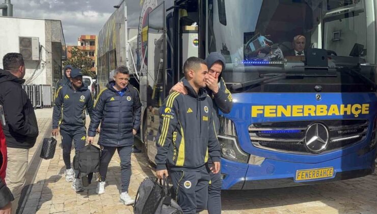 Fenerbahçe, maç günü Gaziantep’e geldi