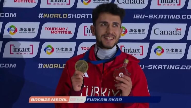 Furkan Akar’dan tarihi madalya