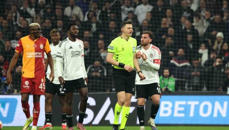 Galatasaray, Beşiktaş ile oynadığı son 5 derbide 4 kırmızı kart gördü
