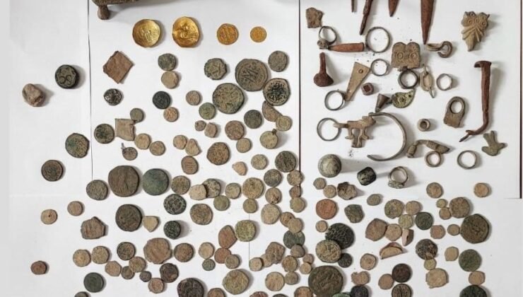 Gaziantep’te 179 adet sikke ile 29 adet obje ele geçirildi: 1 gözaltı