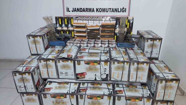 Gaziantep’te 800 bin TL değerinde kaçak nargile malzemeleri ele geçirildi