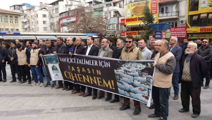Gaziantep’te ABD ve İsrail’in İran’a yönelik saldırıları protesto edildi