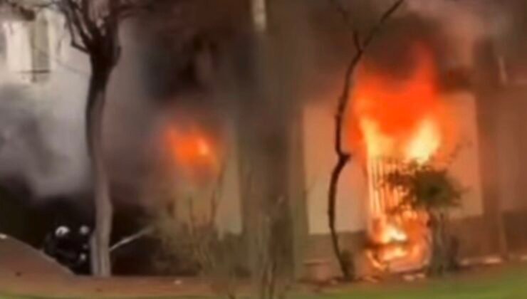 Gaziantep’te caminin bodrum katında korkutan yangın