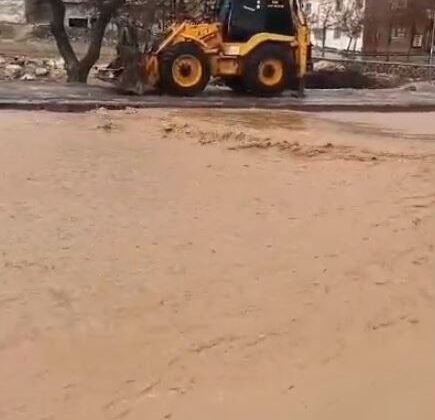 Gaziantep’te yollar göle döndü