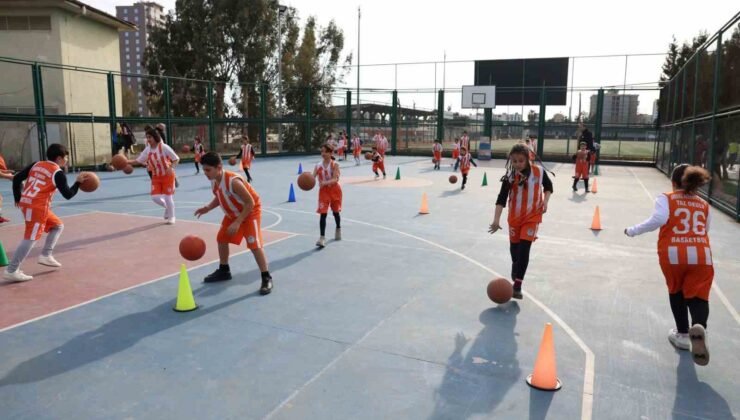 Geleceğin basketbolcuları Akdeniz’de yetişiyor