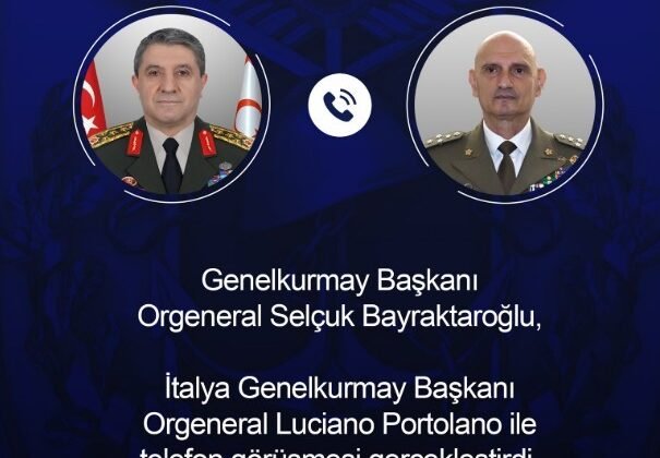 Genelkurmay Başkanı Bayraktaroğlu, İtalyan mevkidaşı ile görüştü