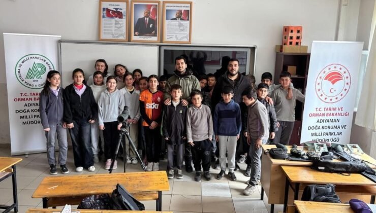 Gölbaşı’nda öğrencilere doğa koruma eğitimi verildi