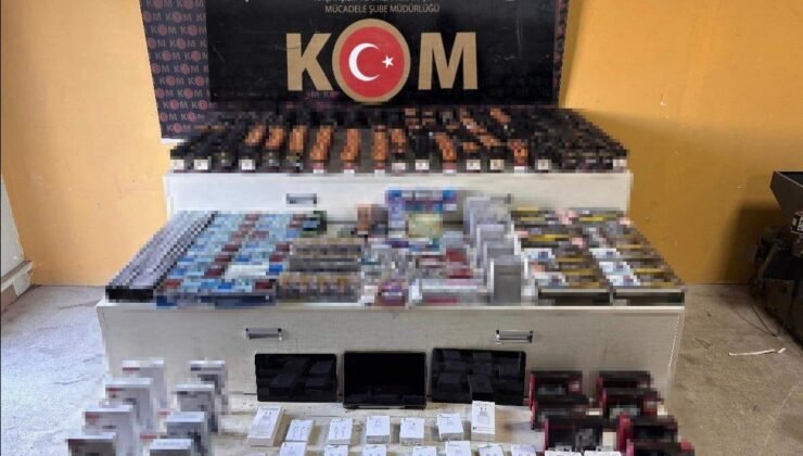 Gümrük kaçağı ürünleri piyasaya süreceklerdi polis yakaladı: 3 gözaltı