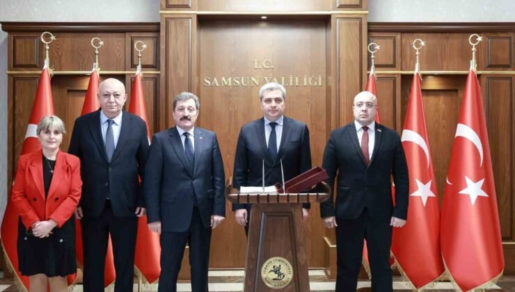 Gürcistan heyeti Samsun’da: Dostluk bağları pekişti