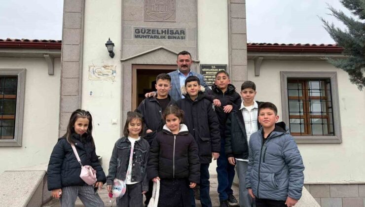 Güzelhisar Mahallesi muhtarından anlamlı bayram buluşması