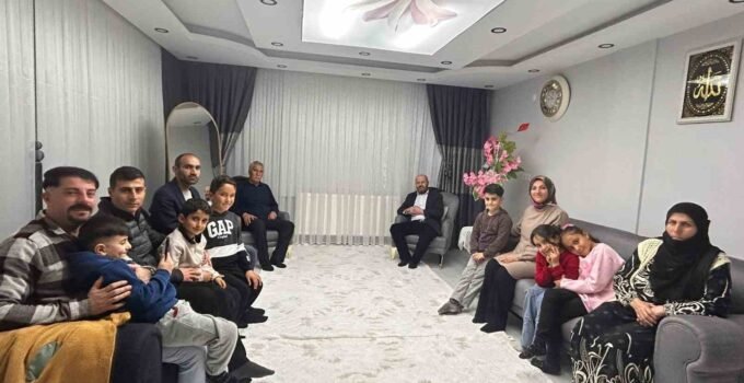 Hasköy’de Ramazan’da şehit aileleri unutulmadı