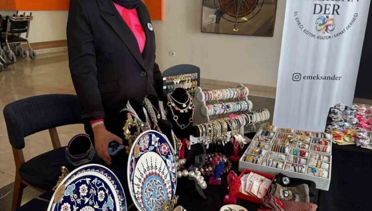 Hastanede “Kadın Emeği, Hayatın Ritmi” sergisi