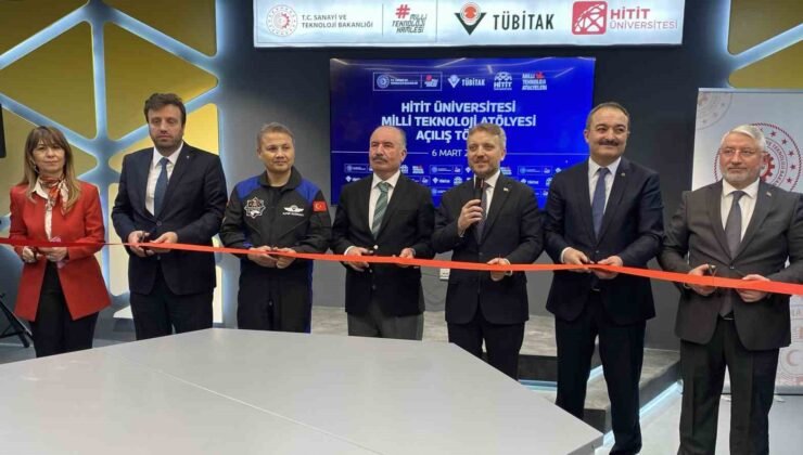 Hitit Üniversitesi Milli Teknoloji Atölyesi törenle kaplarını öğrencilere açtı