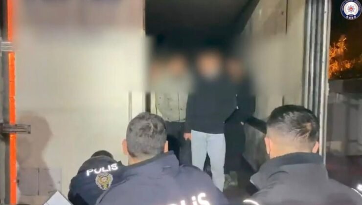 İran’dan gelen 25 göçmen tır dorsesinde yakalandı, sürücü tutuklandı