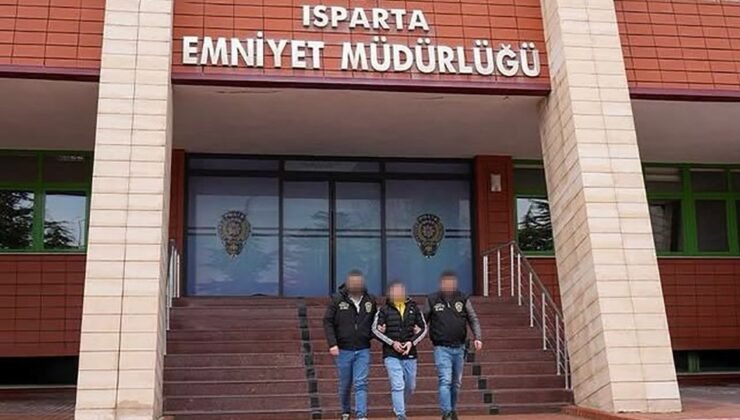 Isparta’da 24 yıl 11 ay hapis cezası bulunan firari yakalandı