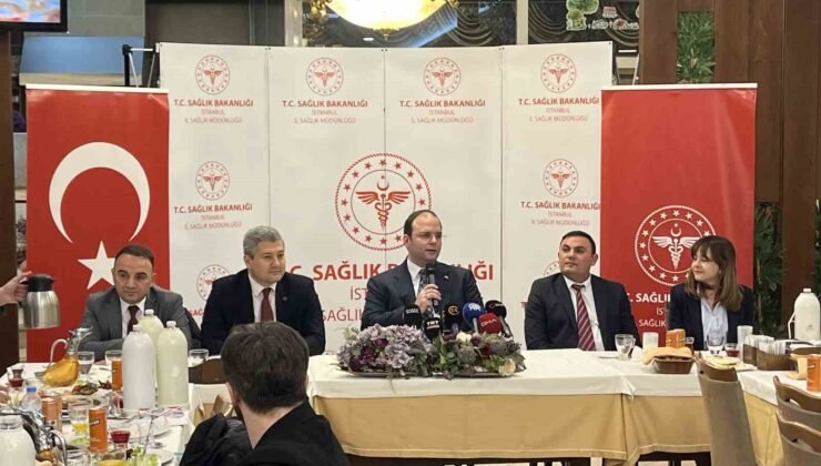 İstanbul İl Sağlık Müdürlüğü, basın mensuplarıyla iftarda buluştu
