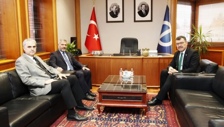 İTÜ Rektörü Mandal’dan Rektör Adıgüzel’e ziyaret
