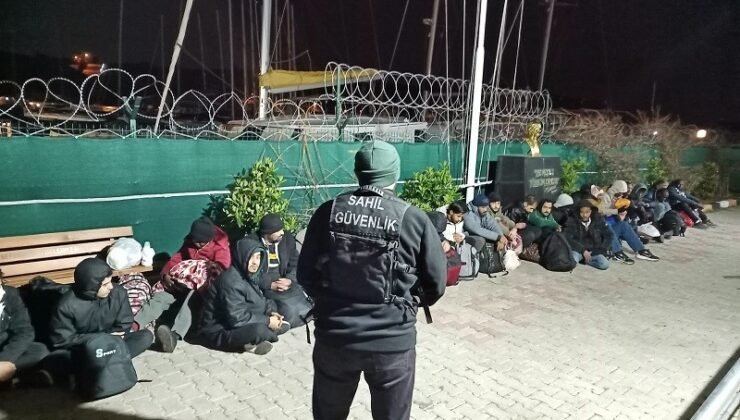 İzmir’de 28 düzensiz göçmen yakalandı