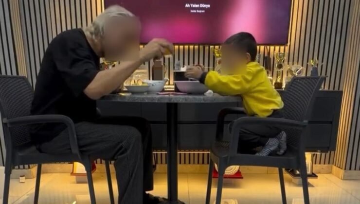 İzmir’de çocuğunu alkol masasına oturtan baba adli kontrolle serbest