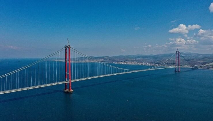 Jandarmadan 1915 Çanakkale Köprüsünde dronlu trafik denetimi