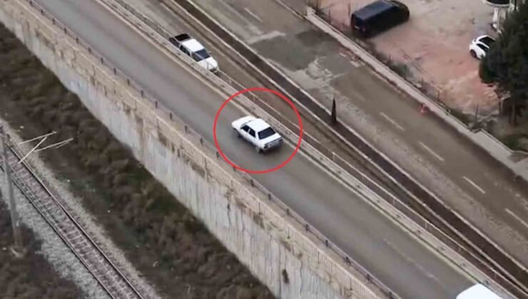 Kaçış planı işe yaramadı, koşarak araç değiştirdi yine yakalandı