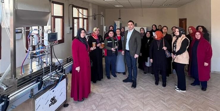 Kadınlar güçlerini birleştirip üretime geçti