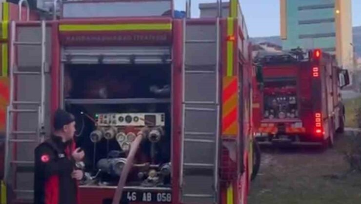 Kahramanmaraş’ta fabrika yangını