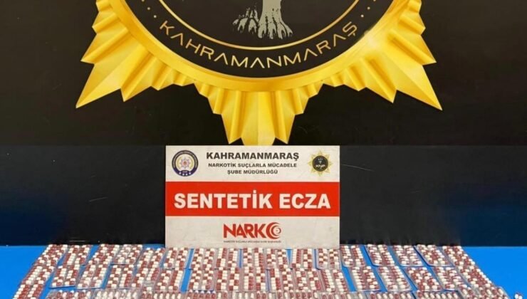 Kahramanmaraş’ta uyuşturucu operasyonları: 4 tutuklama