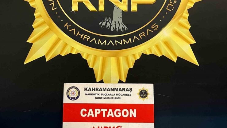 Kahramanmaraş’ta uyuşturucu operasyonu: 2 tutuklama