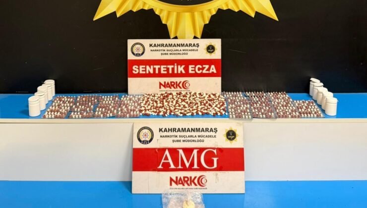 Kahramanmaraş’ta uyuşturucu operasyonu: 4 tutuklama