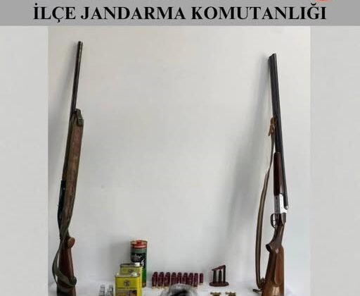 Kale’de düzenlen silah operasyonunda 2 şüpheli yakalandı