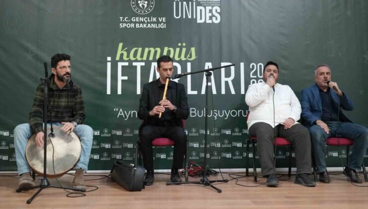 Kampüs iftarlarında birlik beraberlik ruhu