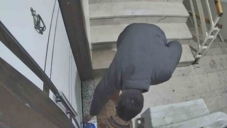 Kapı kapı para topladı, gözü kargoda kaldı: Güvenlik kamerası hırsızlığa engel oldu