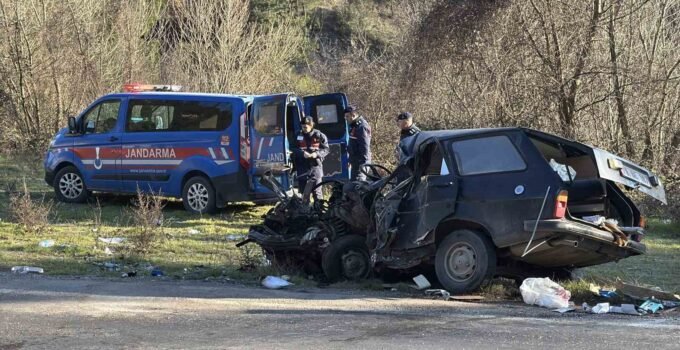 Karabük’teki feci kazada ölenlerin sayısı 2’ye yükseldi