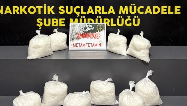 Kargo gönderisinde 9 kilonun üzerinde uyuşturucu ele geçirildi