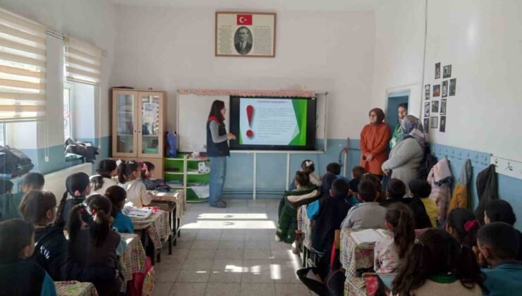 Kars’ta öğrencilere gıda güvenilirliği ve israfla mücadele eğitimi