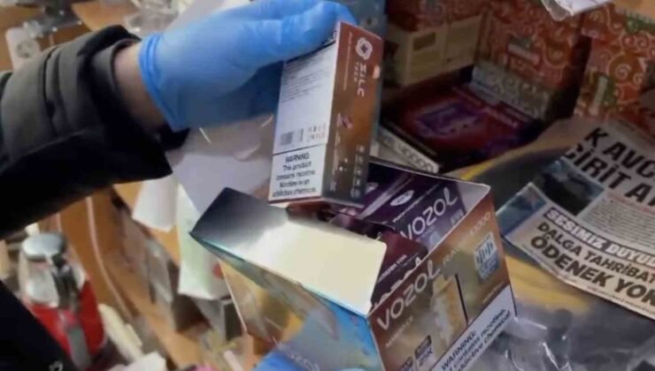 Kastamonu’da çok miktarda kaçak tütün ürünü ele geçirildi