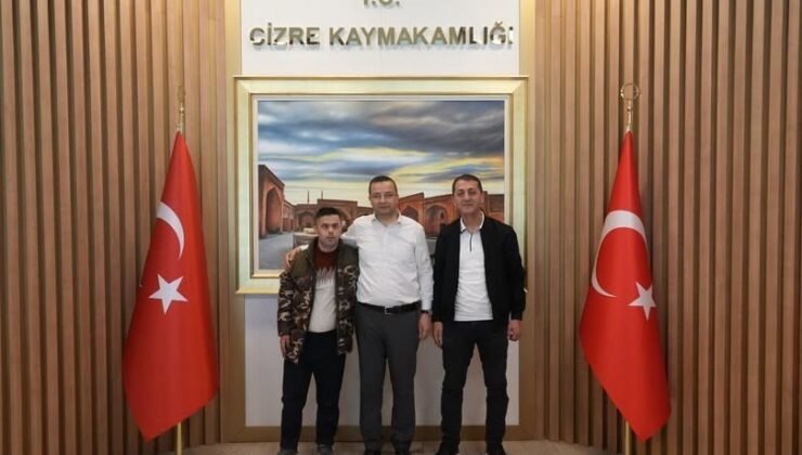 Kaymakam Baycar, down sendromlu genci makamında ağırladı