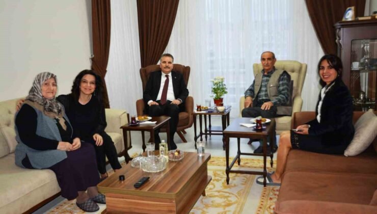 Kaymakam Odabaş’tan bayramda şehit ailelerine ziyaret