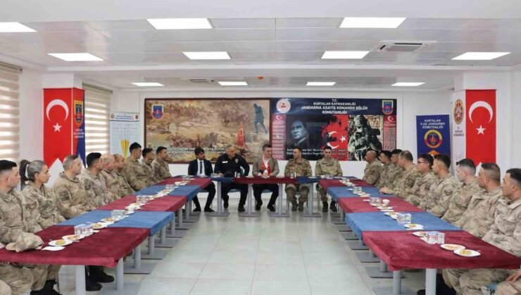 Kaymakam Serin, şehit aileleri ve gazilerin bayramını kutladı