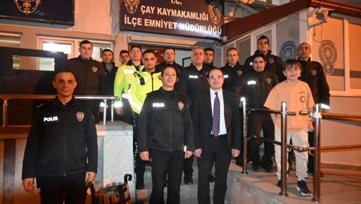 Kaymakam Türker iftarda emniyet mensuplarıyla bir araya geldi