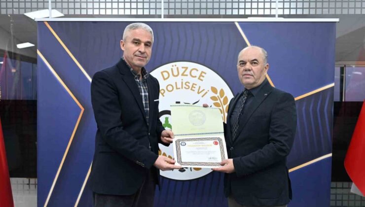 Kaynaşlı emniyet müdürü Manisa’ya tayin oldu