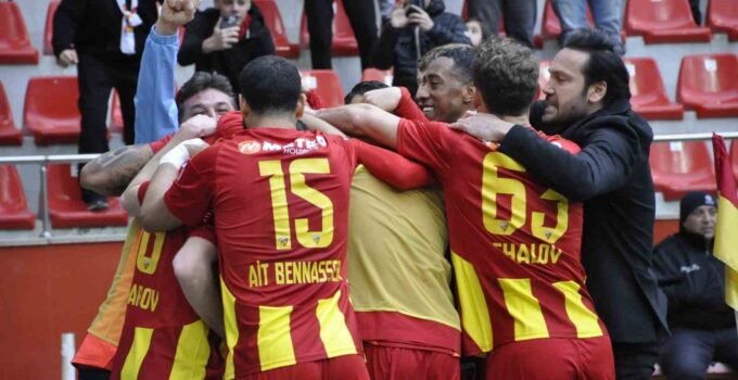 Kayserispor ligdeki 4. galibiyetini aldı